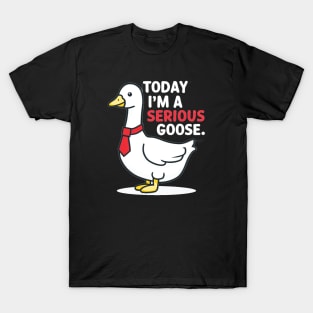 today i'm a serious goose T-Shirt